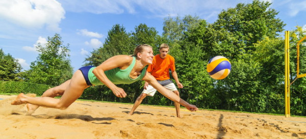 How to Make a Sand Volleyball Court in Your Yard