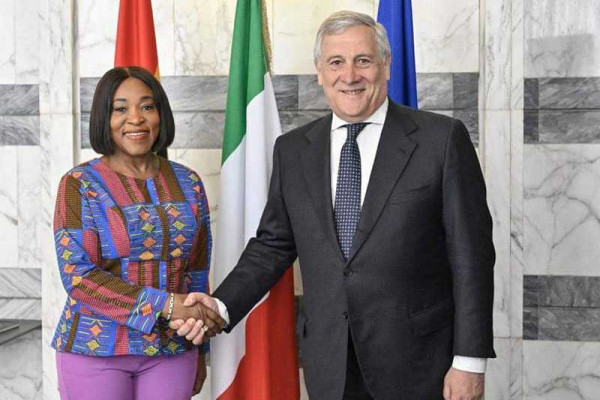Ghana’s Foreign Affairs minister meets Italian counterpart