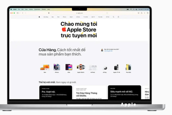 Apple launches its online store in Vietnam