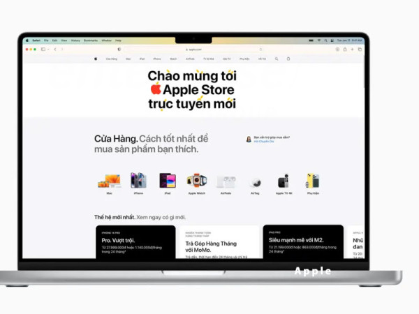 Apple launches its online store in Vietnam