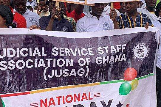 “We are fed up” – JUSAG declares indefinite strike