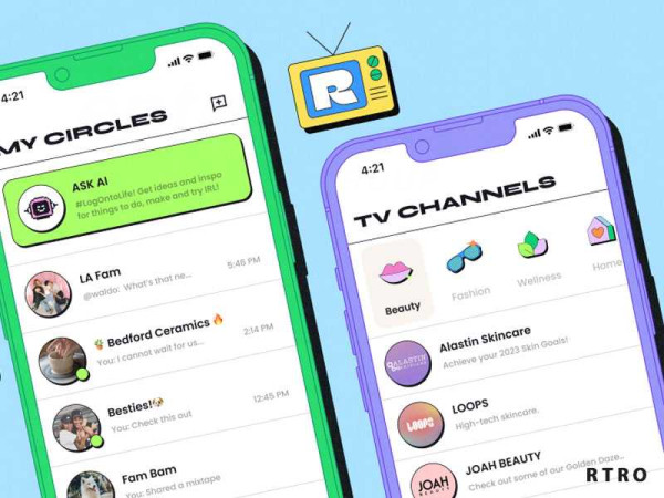 RTRO launches an algorithm-free social app for friends, creators and brands