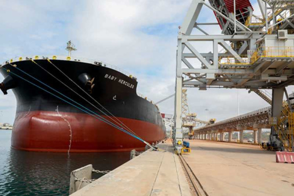 Takoradi port makes history again, receives biggest bulk ship since 1928