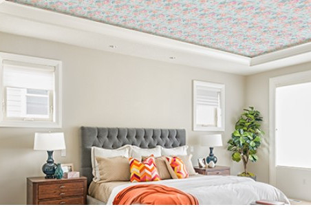 DIY Statement Ceiling