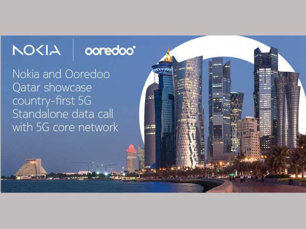Nokia and Ooredoo Qatar showcase country-first 5G Standalone data call with 5G core network