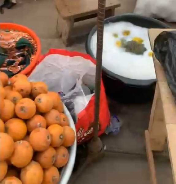 Vendors wash fruits with soap to boost sales in local markets