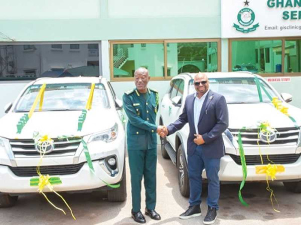 British High Commission donates vehicles to Ghana Immigration Service
