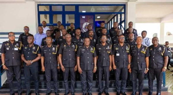 IGP promotes 17 officers after GHC1m drug seizure and illegal arms recovery