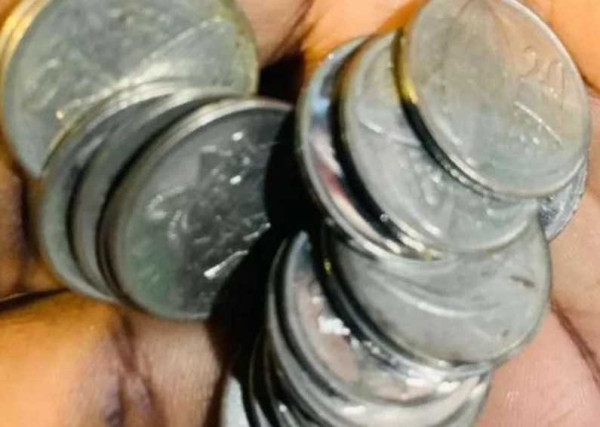 Use of 20 pesewa coin declines in Accra