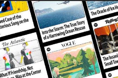 Spotify now lets you stream narrated magazine articles, too