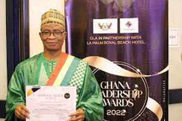 Zongo Development Fund CEO receives 2022 best performing award