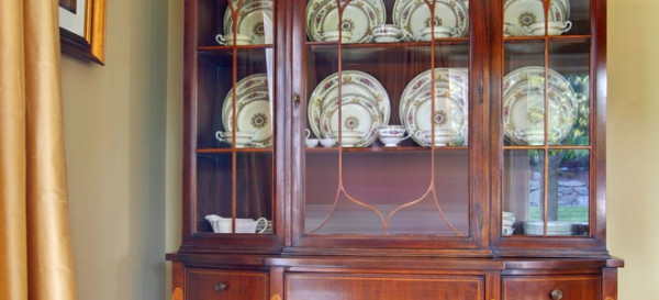 How to Add a Mirror Backing to a China Cabinet