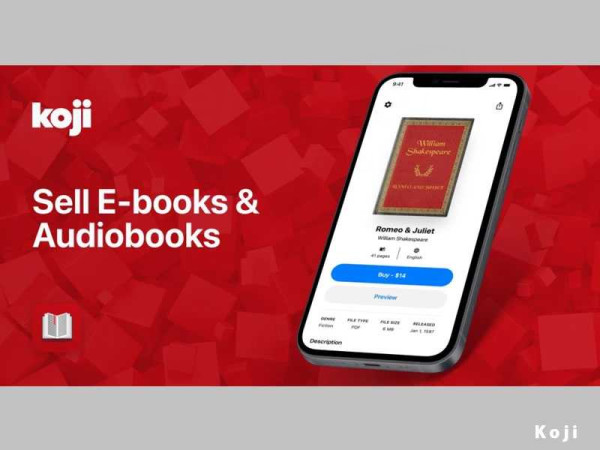 Link-in-bio platform Koji launches new tool to let creators sell e-books