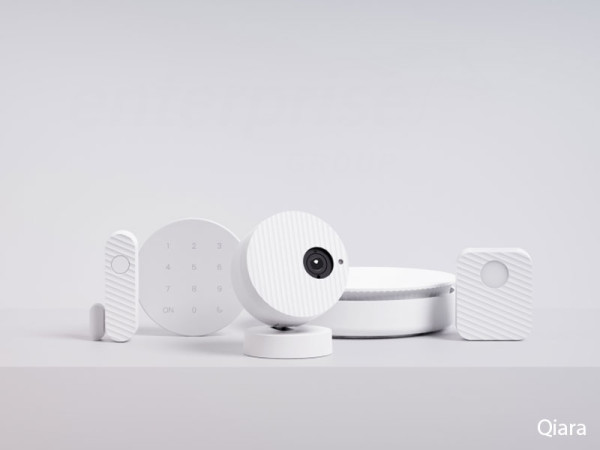 Qiara is a new home security service for the French market