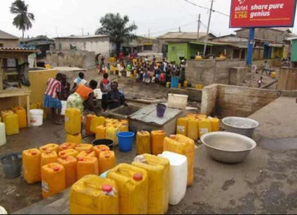 Acute water shortage hits Sunyani