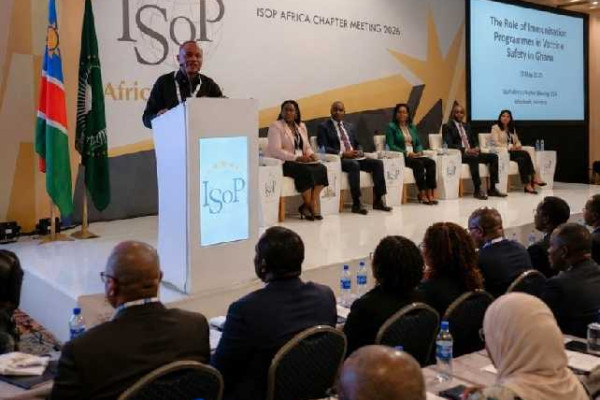 Ghana showcases vaccine safety leadership at ISoP Africa Chapter Conference in Namibia