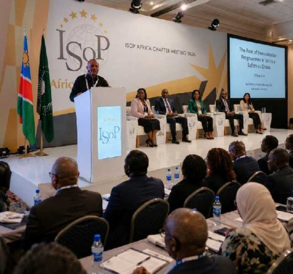 Ghana showcases vaccine safety leadership at ISoP Africa Chapter Conference in Namibia
