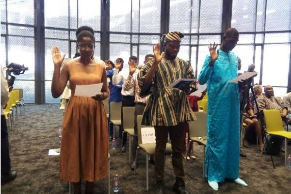 CorpsAfrica/Ghana swears in maiden volunteers