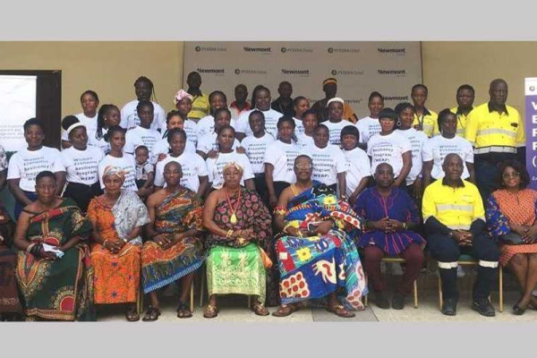 Newmont Africa partners PYXERA to support women in catchment area