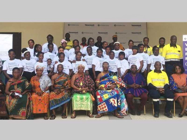 Newmont Africa partners PYXERA to support women in catchment area