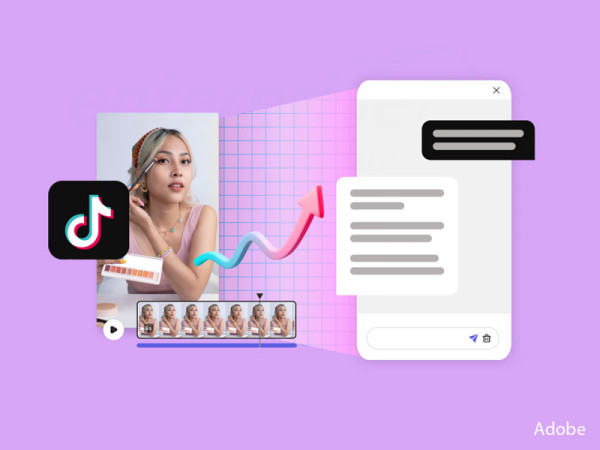 TikTok’s AI-powered Creative Assistant is now available directly in Adobe Express