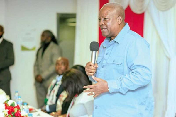 Gold for Oil deal needs parliamentary scrutiny - John Mahama