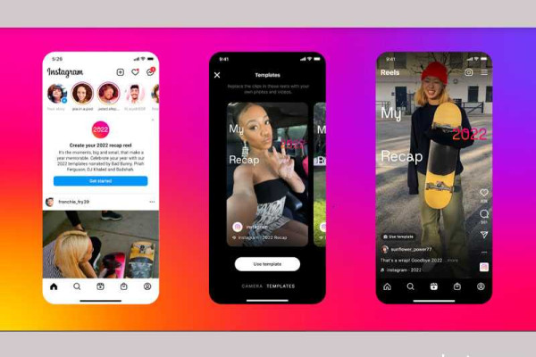 Instagram’s new Reels template lets you create your own 2022 recap