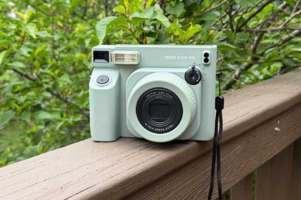 The Instax Wide 400 builds on instant photography’s simplicity and stretches it, literally