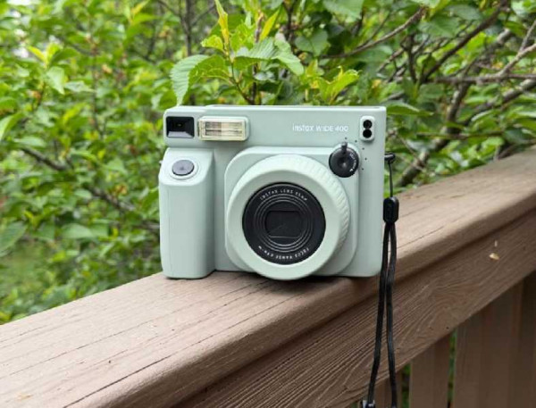The Instax Wide 400 builds on instant photography’s simplicity and stretches it, literally