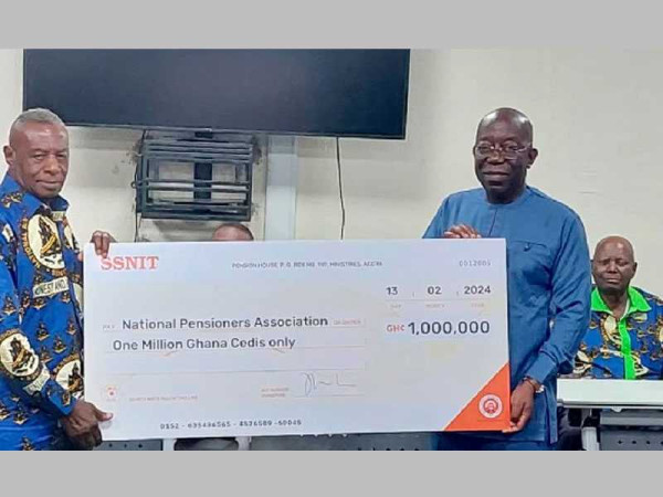 SSNIT to pay GHC7bn in pensions this year — Supports pensioners' medical fund with GH¢1m