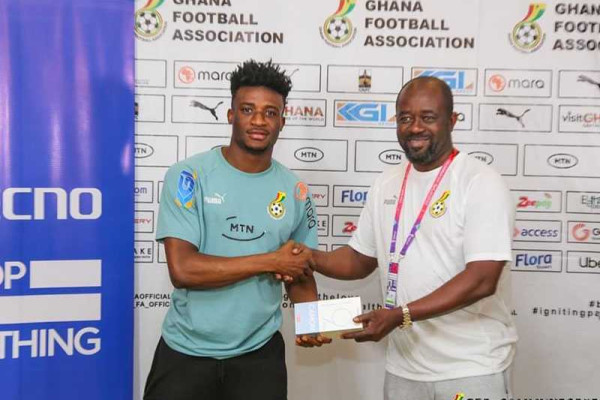 Kudus Mohammed Named As ‘Tecno Player Of The Match’ Award Winner