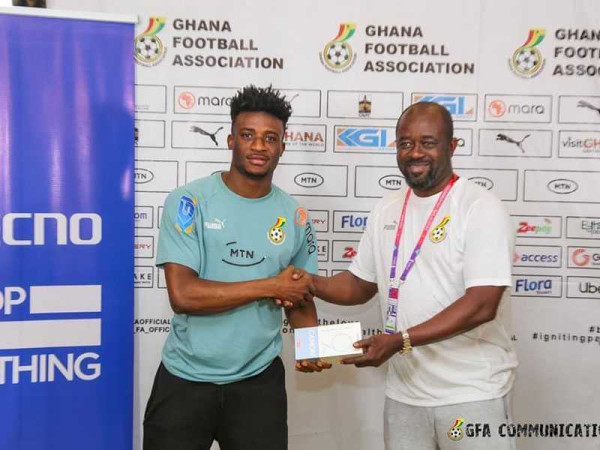 Kudus Mohammed Named As ‘Tecno Player Of The Match’ Award Winner