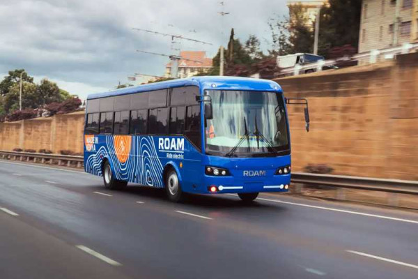 Roam unveils new EV bus model to tap Kenya’s mass transit sector