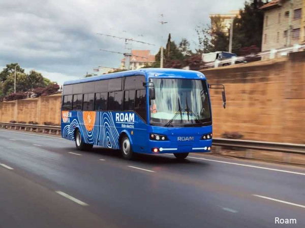 Roam unveils new EV bus model to tap Kenya’s mass transit sector