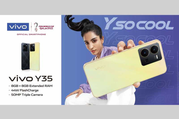 vivo Launches New Y35 with Powerful Performance, Trendy Appearance and Fun Photography Features...