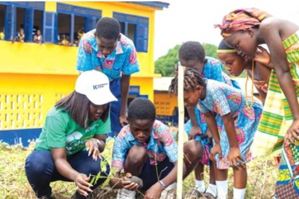 Karpowership leads tree planting exercise in Essikado