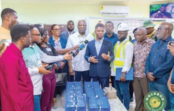 Damang Gold Mine sells 100% first gold output to GoldBod