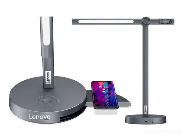 Lenovo Wants Your Desk Lamp to Charge Your Phone and Hold Your Webcam