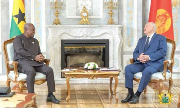 President Mahama secures 1,840 agric equipment pact with Belarus
