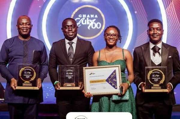 Gold Fields’ Tarkwa, Damang Mines ranked 2nd and 12th at Ghana Club 100 Awards 