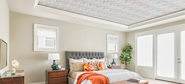 DIY Statement Ceiling 