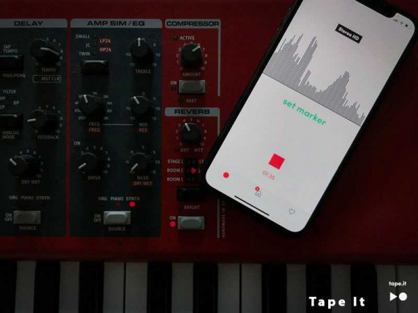 Tape It launches an AI-powered music recording app for iPhone
