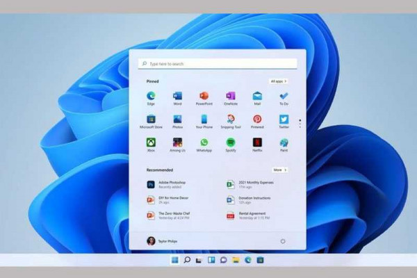 Windows 11 launches with redesigned start menu