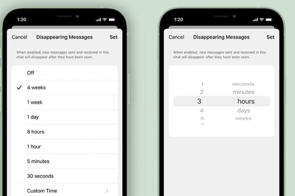 Signal now lets you choose disappearing messages by default for new chats