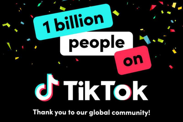 TikTok reached 1 billion monthly active users