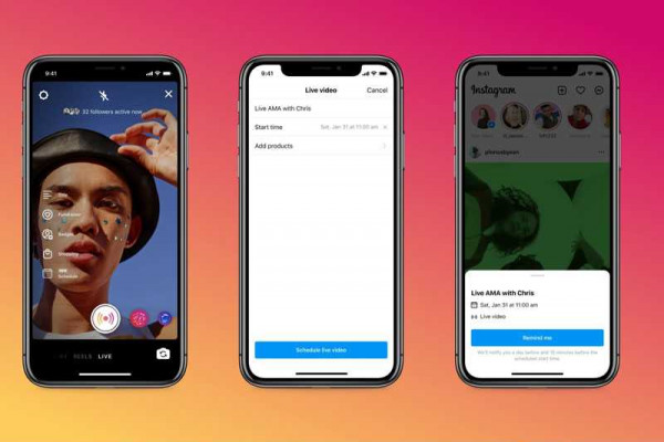 Instagram adds scheduling and ‘practice mode’ features for Live creators