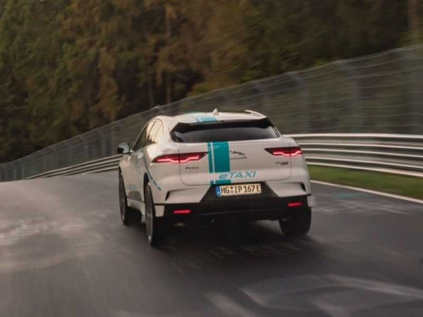 Jaguar I-PACE is the first all-electric Nürburgring Nordschleife Race eTaxi 