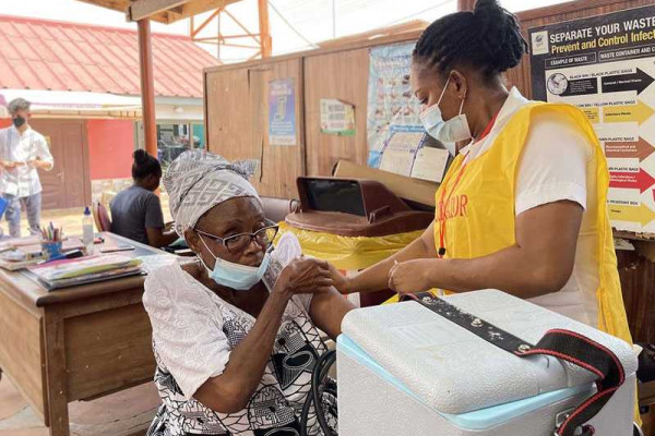 Second dose of AstraZeneca vaccination underway in Western North Region