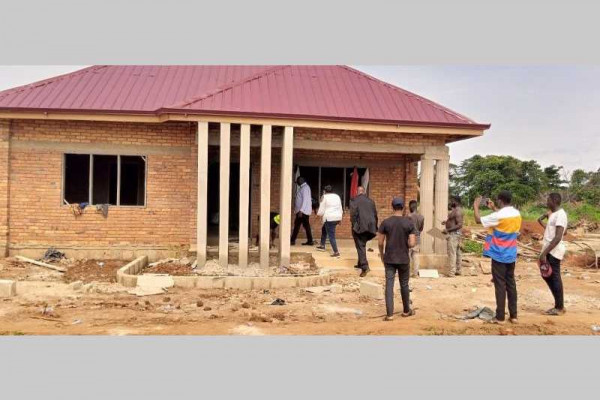 Work on 20 houses under affordable housing scheme progressing at Duayaw-Nkwanta