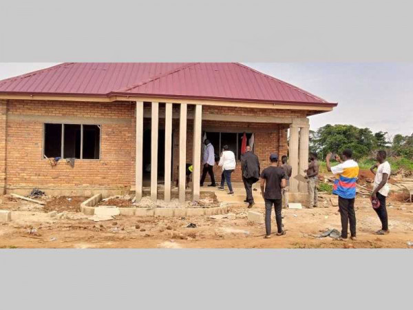 Work on 20 houses under affordable housing scheme progressing at Duayaw-Nkwanta